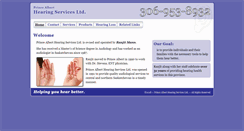 Desktop Screenshot of pahearingservices.ca